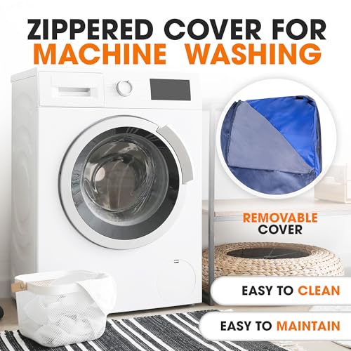 Cheer Collection Crash Pad - Crash Pads for Kids Sensory with Washable Cover - Sensory Room Must Haves - Crash Mat - Image 5