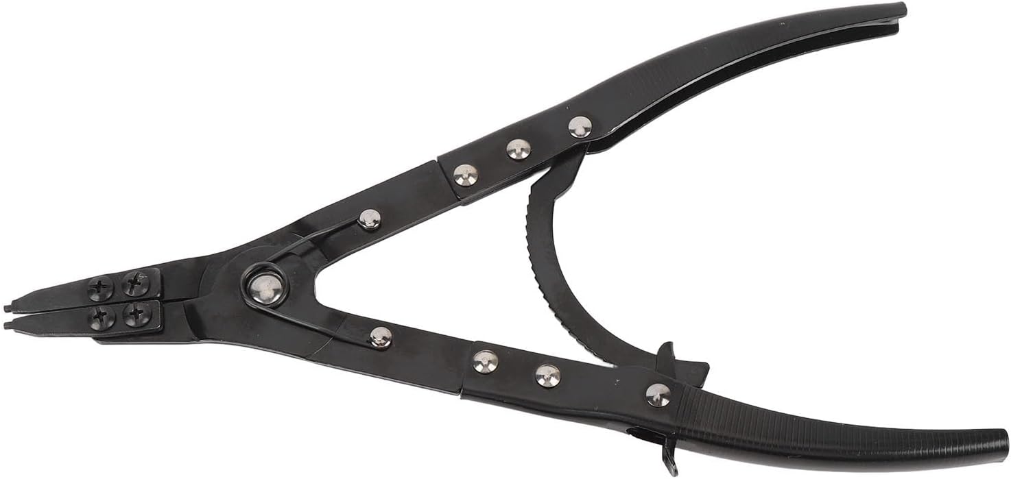 13in Metal Multi Angle External Spring Circlip Pliers, Heavy Duty Snap Ring Tool for Automotive Repair, Lightweight and Easy to Operate, Sturdy and Durable