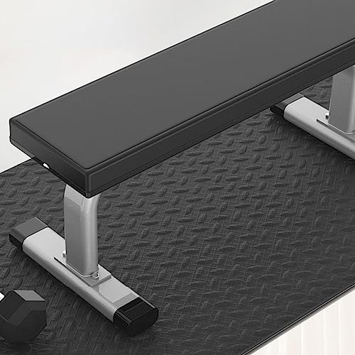 Alfombrilla protectora de suelo gruesa y resistente, impermeable, para bicicleta estática, cinta de correr, elíptica