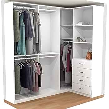 ncloset ページ Closets by Liberty 7.5-ft to 7.5-ft W x 7-ft H Classic White