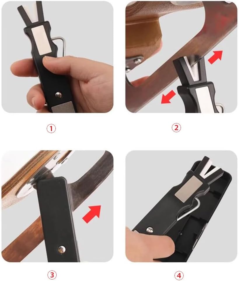 【クロネコゆうパケット配送商品】スケートシャープナー ホッケースケートエッジトリマー アイスブレードトリマー 介護靴 ファスナー