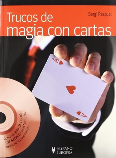 Trucos de magia con cartas (+DVD) (JUEGOS DE MESA) | Ya disponible en tu tienda friki favorita! En mundofriki.es!