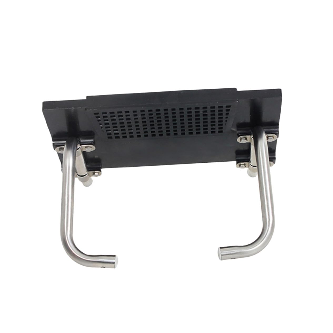 VICASKY Supporto per Propulsore per Kayak e Gommone Gonfiabile in Metallo Nero, Staffa per Fissaggio Facile da Installare, Accessori per Pesca