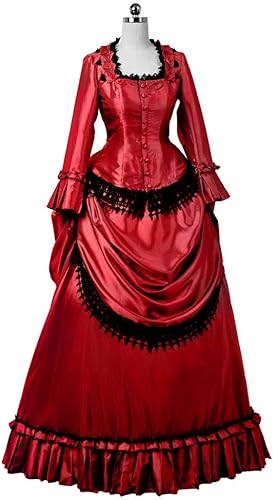 Miniatura 3 de Steampunk Victorian Gothic Cosplay Costume Victorian Bustle Dress Gown Costume Edwardian Evening Dress