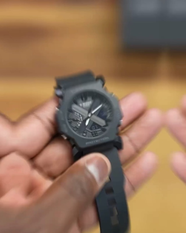 Watch Casio G-Shock GA-2300-1AJF on Amazon Live