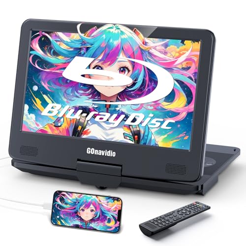 GOnavidio 15.4インチ ポータブルブルーレイプレーヤー Amazon | GOnavidio 15.4インチ ポータブルブルーレイプレーヤー