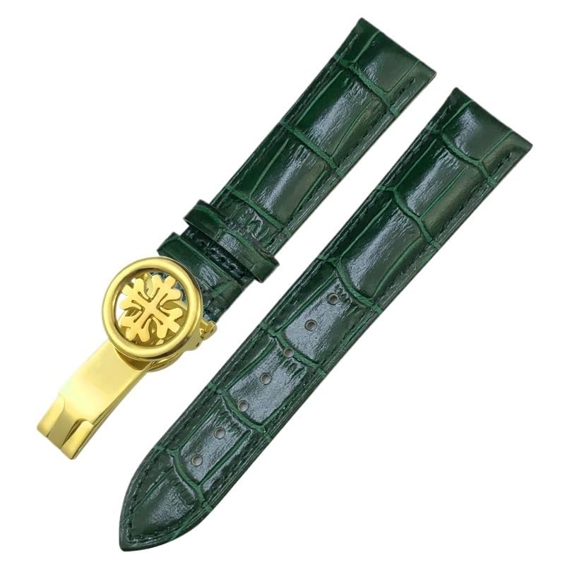 Bracelet de montre en cuir véritable pour Patek Philippe Aquanaut, l'élégance de l'agate