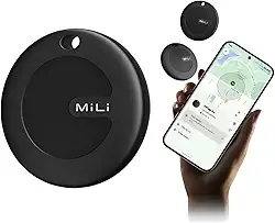 Mini Rastreador Localizador Smart Tag MiLi Para Android Bike Moto Carro Chave Cor Preto