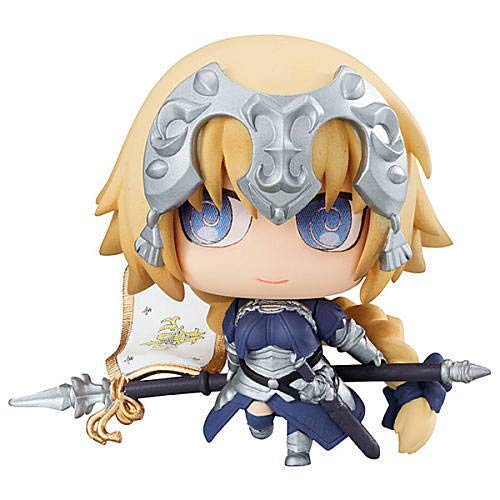 Fate Grand Order Petit Chara! Chimi Ruler Jeanne d'Arc Character Mini Figure Vol.2 Swirly Eye Ver. Collection Anime Art
