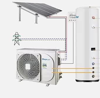 Sistema solar de AQS dividido 300 L para toda a casa