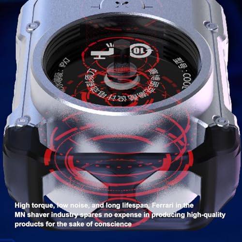 Tondeuse à barbe rotative contre les irritations rasoir lavable - 2