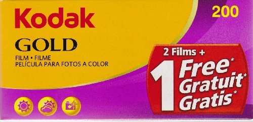 Kodak Gold 200 ASA 35 mm – 36 Exp, 3 für 2
