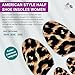Sassy Insoles Half Shoe Insoles Women, High Heel Inserts for Pumps, Fashionable Shoe Cushioning for Heels, Fashion Support Insoles for Stilettos, Comfortable Toe Pads (American Style)
