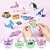 JoyCat Origami Paper Kit for Kids,180 Sheet 5.5x5.5 Colorful Paper,73 Unique & Unicorn Style with Instruction Book,Art&Crafts Supply Set for Ages 5-12 Girl,Ideal DIY & Educational Toy,Gift for Kids #1