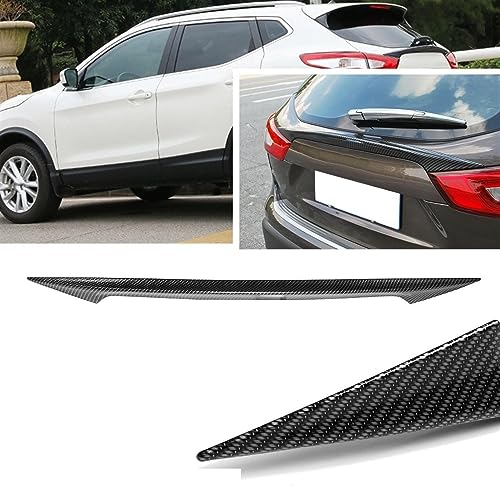 Aileron de coffre pour Nissan Qashqai J11 personnalisation sport look carbone