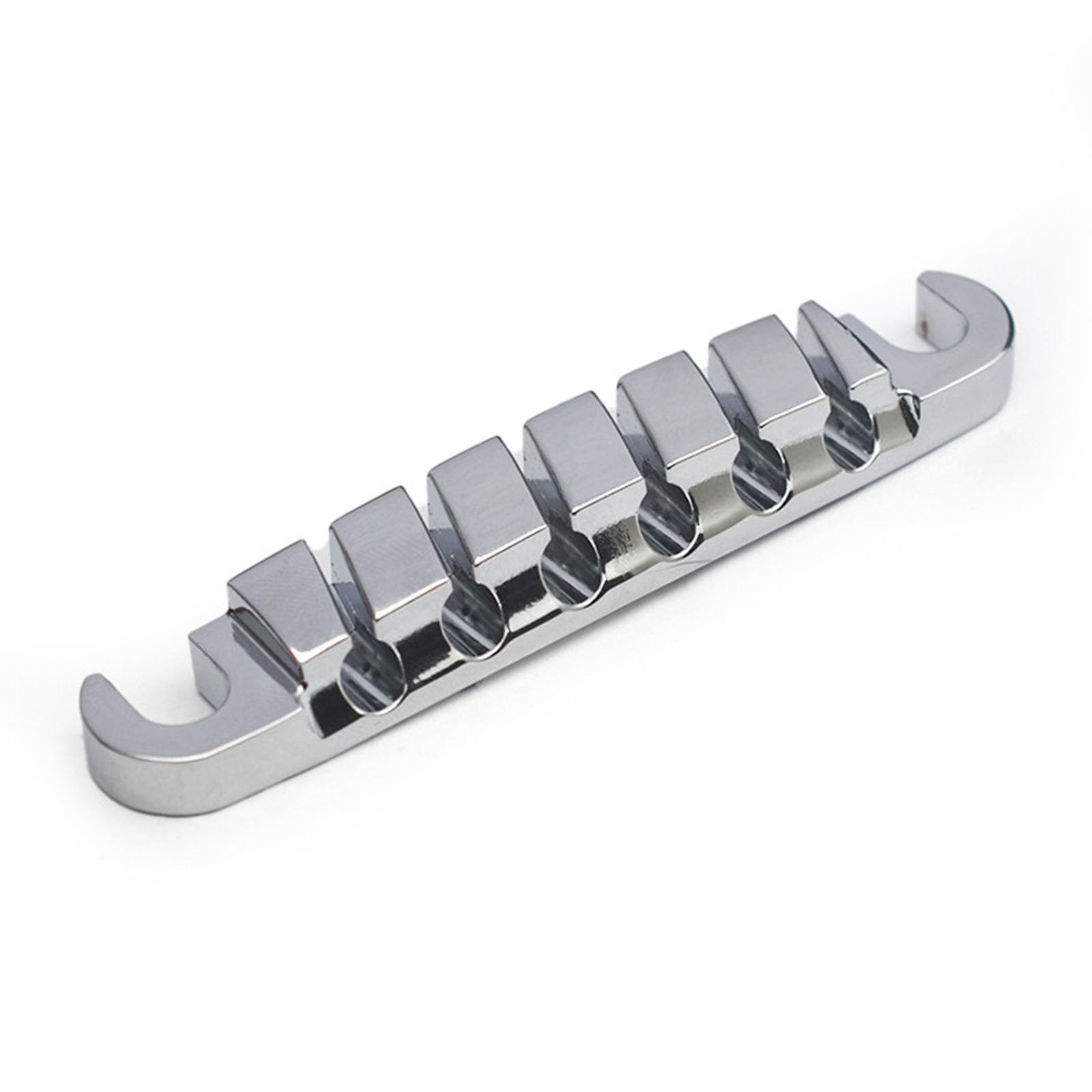 Ponte per chitarra elettrica Split Guitar Bridge Cordiera Selle individuali per chitarre elettriche a 6 corde Parti di ricambio Top Hanging String Singole Selle