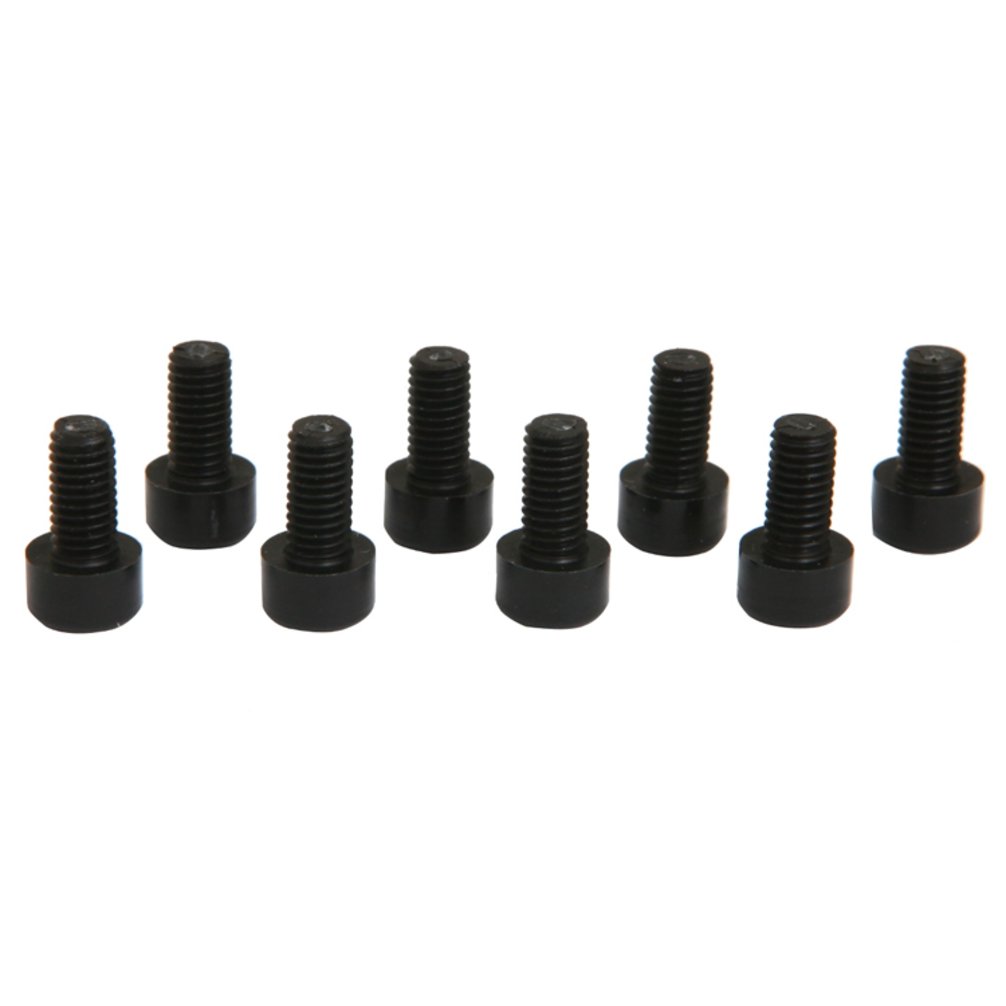 Eclypse Nylo-Lite M5 x 10mm bolts Nylo-Lite Bolts, Black