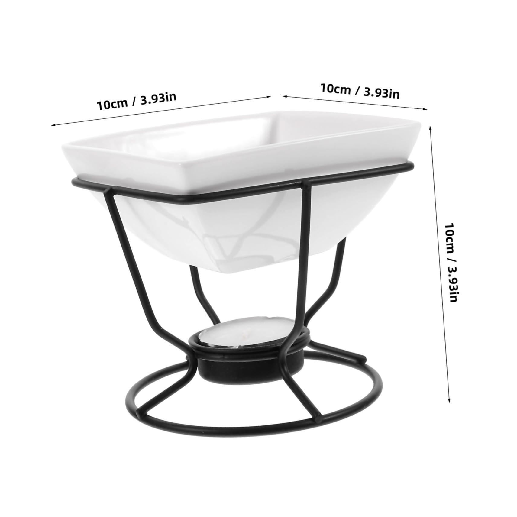 Cabilock 1Set Chocolate Melting Pot for Cheese Fondue Ice Baking Tool for Uniform Heating Present for Baking Enthusiasts for Parties and Gatherings