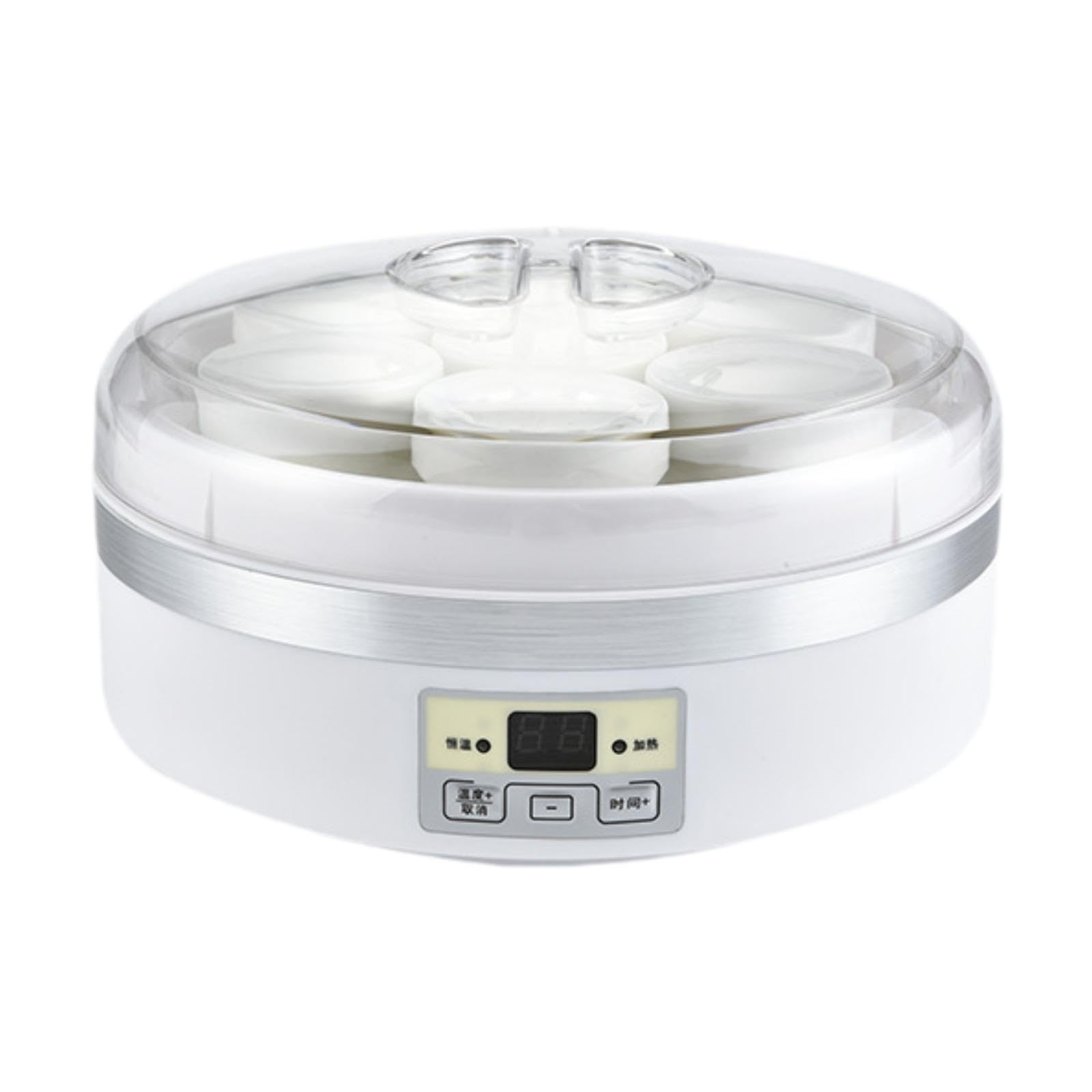 Yogurt Maker DIY Stainless Steel Inner Container for Ki | Yogurt Maker DIY Stainless Steel Inner Container for Kitchen Gathering Pp And Glass 1.7L-image-33