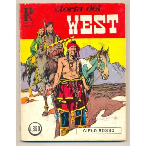 Collana Rodeo STORIA DEL WEST n.23 Cielo rosso