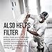 3M P95 Particulate Respirator 8577, 2 Pack, Carbon Layer For Odor Reduction, Features COOL FLOW Exhalation Valve, NIOSH-APPROVED, Advanced Filter Media For Easy Breathing, Comfortable (8577C2-DC-PS)