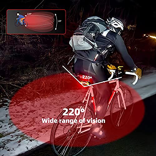 Luce Posteriore Bici con Telecomando Wireless