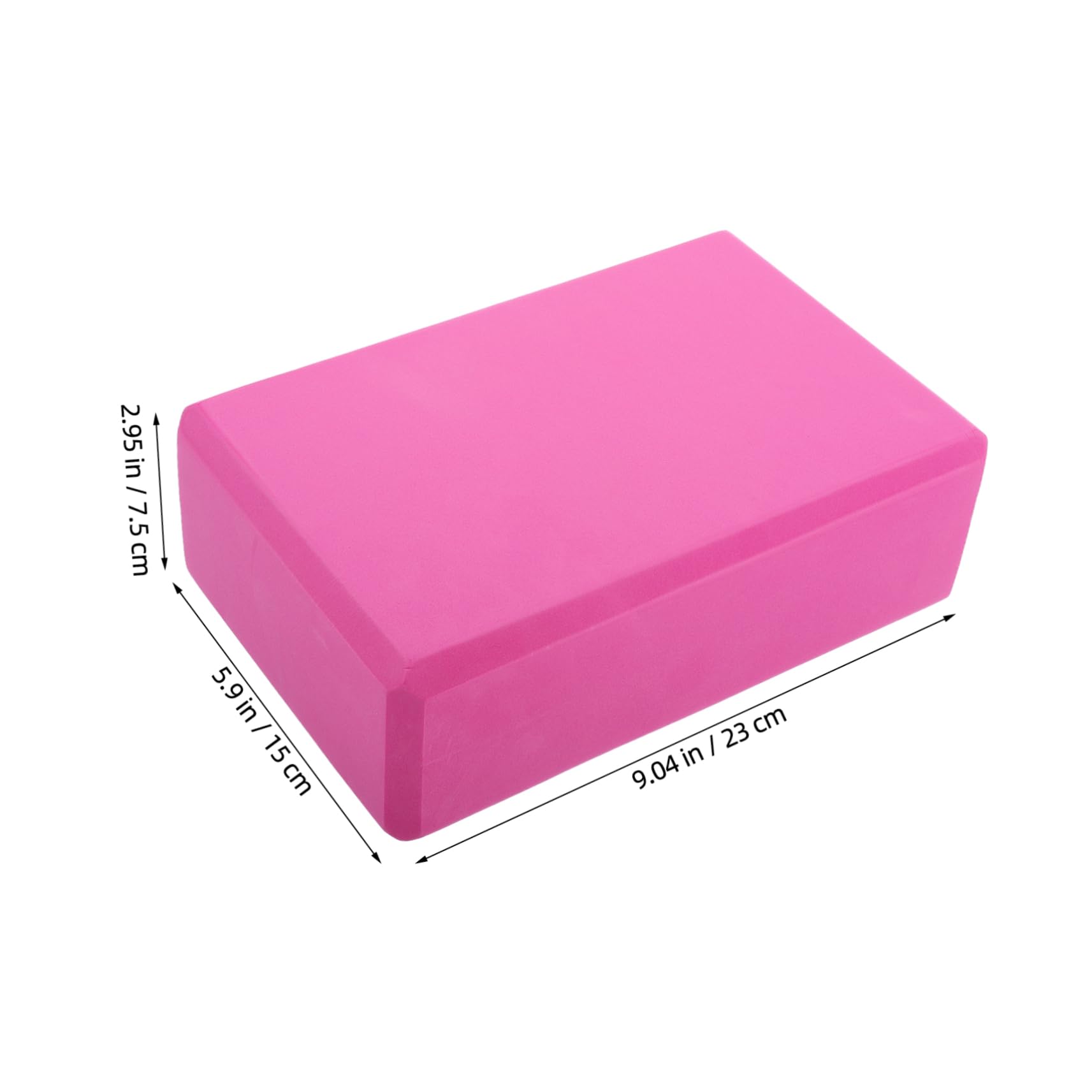 Abaodam Yoga Blocks Non-slip Stretching Blocks for Pilates Versatile Yoga Training Bricks for Ages