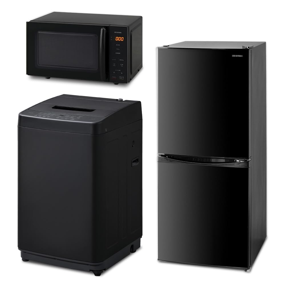 Amazon | 【セット買い】アイリスオーヤマ 洗濯機 4.5kg & 冷蔵庫 142L