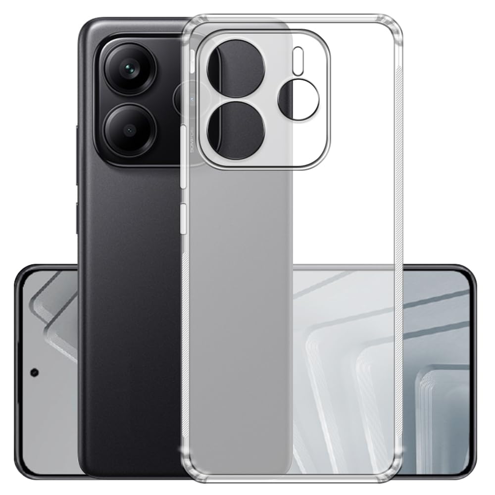 Amazon Brand-Solimo Anti Dust Plug Mobile Cover (Soft & Flexible Back case), for Mi Redmi Note 14 5G (Clear) Amazon Brand-Solimo Anti Dust Plug Mobile Cover (Soft & Flexible Back case), for Mi Redmi Note 14 5G (Clear)