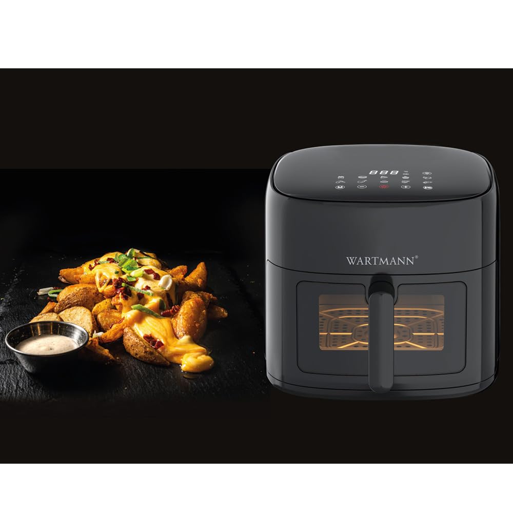 Freidora de aire caliente AirFryer cerámica Wartmann WM2408-6L