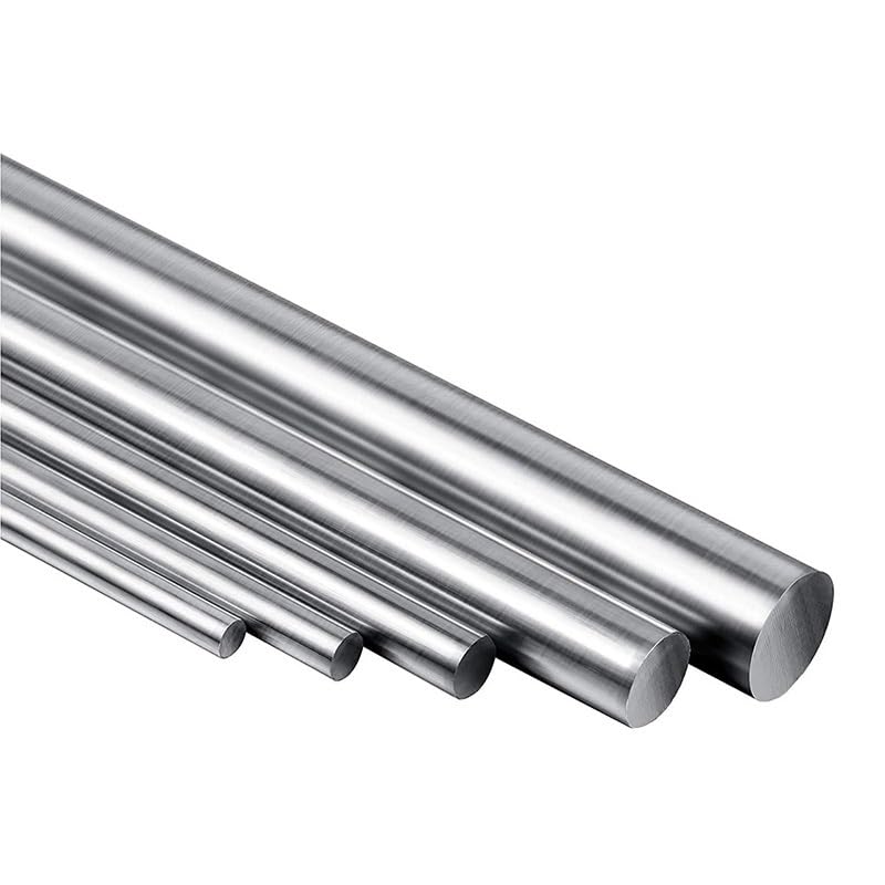 Okrągły pręt ze stali nierdzewnej, metalowy wał, g Pręt ze stali nierdzewnej 304 18x(100-800) mm