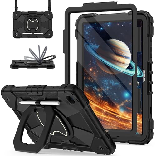 Image of Scnioy Case for Samsung Galaxy Tab A11+ Plus / A9+ 11 Inch 2025 /2023, Black