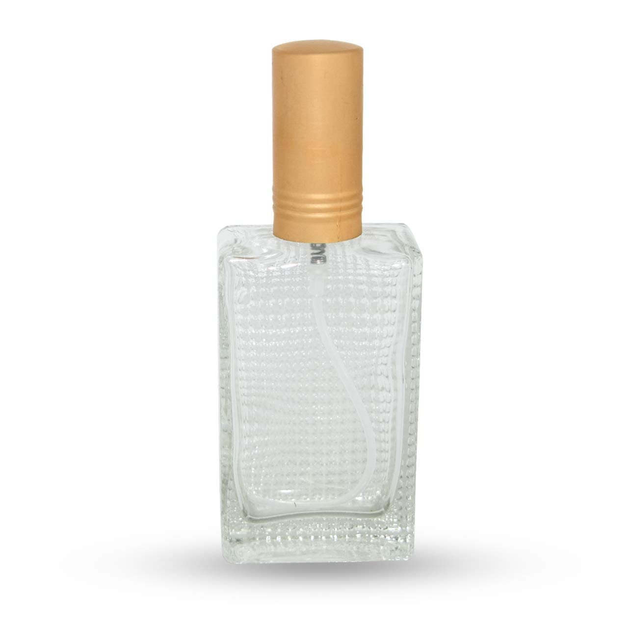 Hunky Dory 50ml Empty Refillable Glass Bottle with Spray Pump and With Double Cap for For DIY Perfume, Essential Oils, Blends, Rose Water (Color May Vary)-image-34