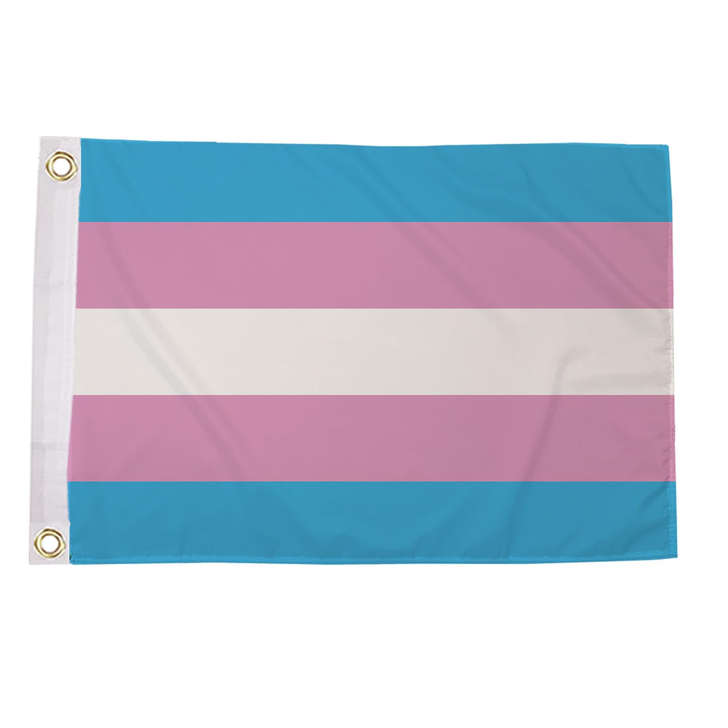 Flagtex Transgender Flag 18x12 Inch, Eyelets, Small LGBTQ Pride Flag