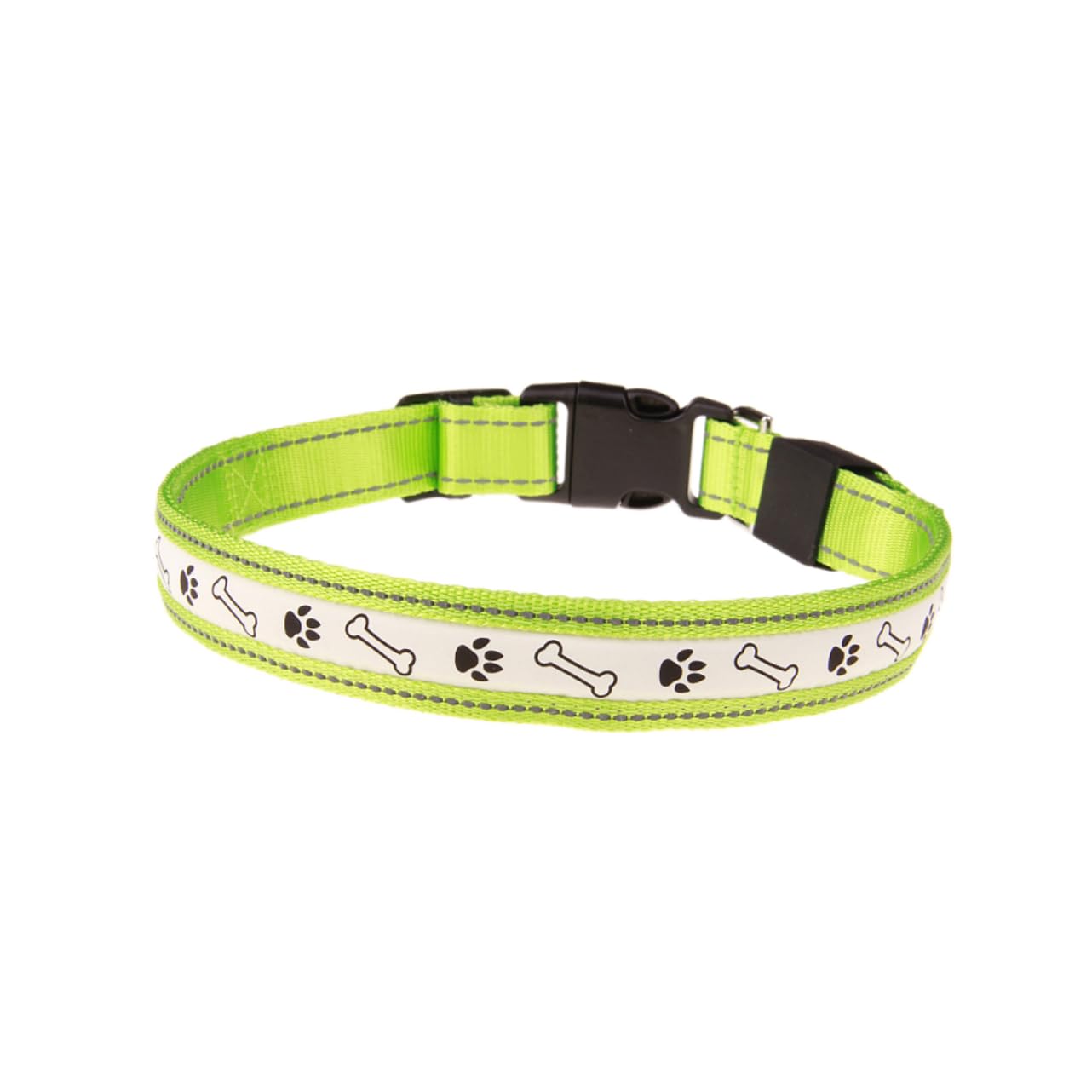 Didiseaon 2pezzi Collare Led Per Cani e Ricaricabile Collare Luminoso Verde Per Sicurezza Notturna Per Passeggiate e Campeggio Con Alta Visibilità