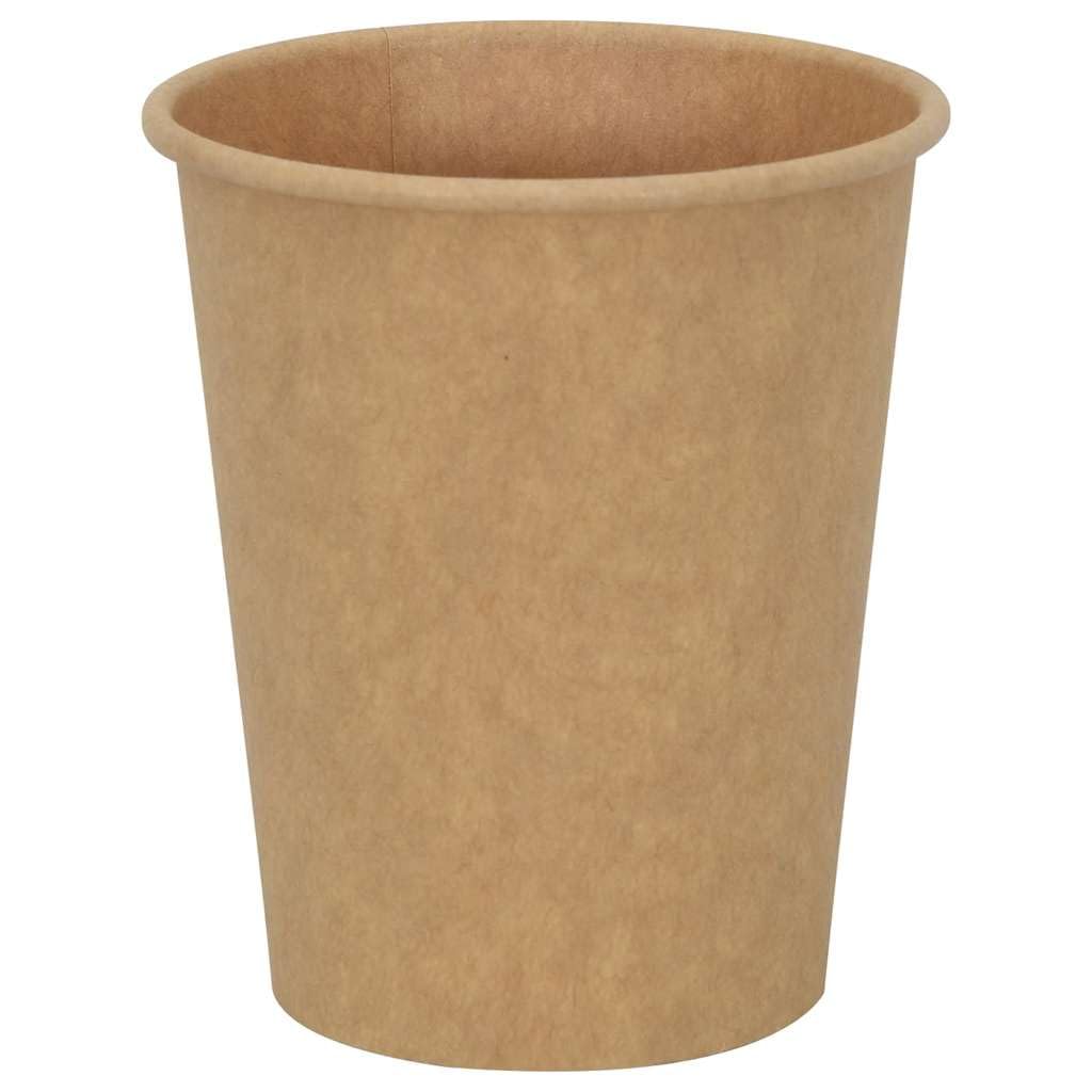 Tazze da caffè in carta 1000 pezzi 8oz 200ml Marrone Bicchieri usa e getta Tazza per caffè, Cureaux ed eventi