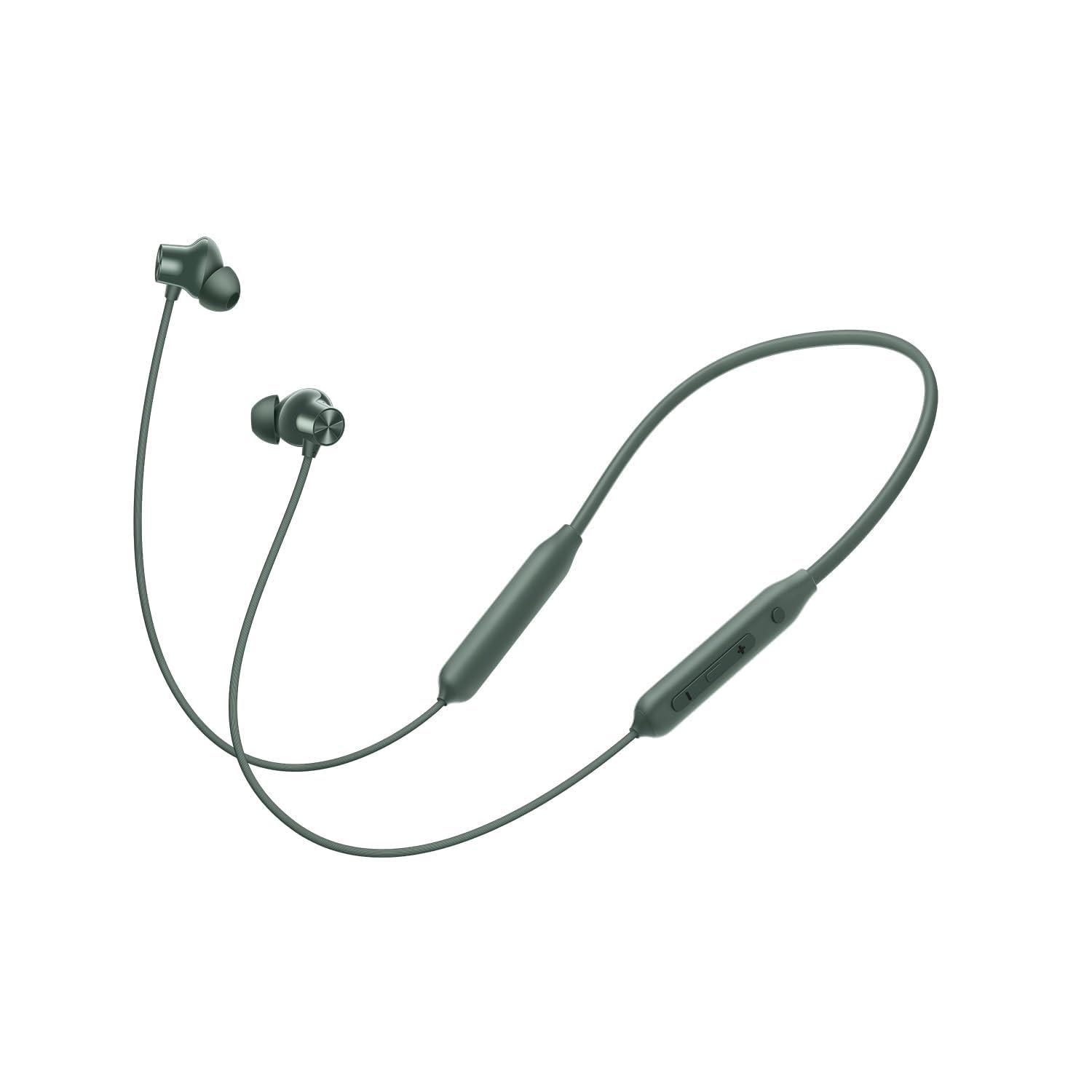 Bullets Wireless Z2 Neckband Compatible with OnePlus, 10R/ 10 Pro/Nord CE 3 Magnetic Controls and Fast Charging Support (Green)-image-20