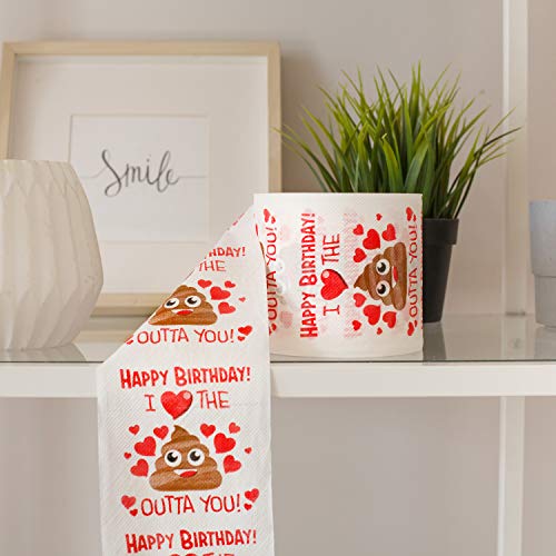 Husband Birthday Gifts By Aliza | Large Funny Gag Toilet Paper Roll – Excellent Gift For Wife Husband Boyfriend Girlfriend Friend Sister Brother Dad Mom - The Perfect Decoration For Your Party #TOP4