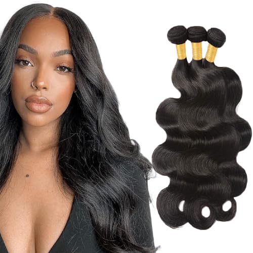 Cabello humano brasileño Remy ondulado de 16" para lucir una melena radiante a diario