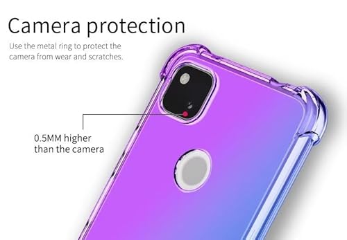 EASSGU Custodia per Google Pixel 4a (4G) (5.81