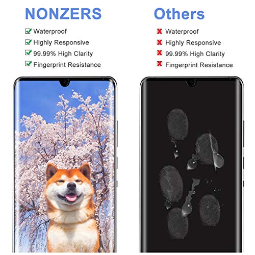 NONZERS Vetro Temperato per Huawei P30 PRO 2