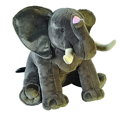 Wild Republic-Plush Toys Animal Elefante Peluche Gigante de 53 cm, (19517)