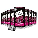 Carte Noire, Espresso Intense, 100 Aluminium Capsules Compatible with Nespresso Original Coffee Machines, with Dried Fruit and Chocolate Notes, 100% Arabica, Intensity 9/10, 10 Packs