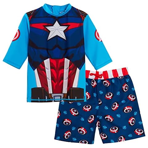 Captain America Swim Set for Kids Cover