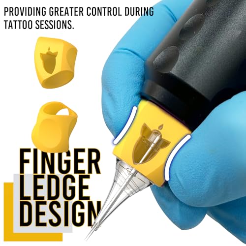 Image of Wormhole Tattoo Needles Rocket 5RS Needle Cartridge #12 Standard 5 Round Shader Tattoo Cartridge Needles 20PCS Disposable Finger Ledge Cartridges 3.5MM Taper for Tattoo Gun Tattoo Supplies 1205RS