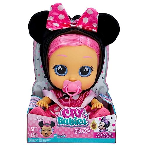 Boneca Dressy Minnie Cry Babies Multikids - BR2079