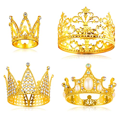 Diademe gateau princesse metal dore | Accessoire de haute finition pour mariage