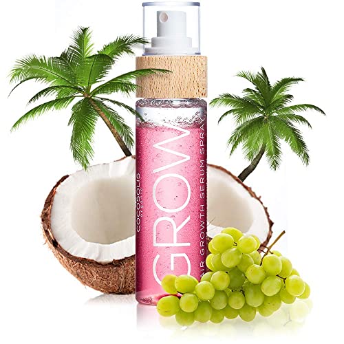 COCOSOLIS Grow Spray Suero para el crecimiento del Pelo - Aceite Pelo Crecimiento Cabello (110ml)