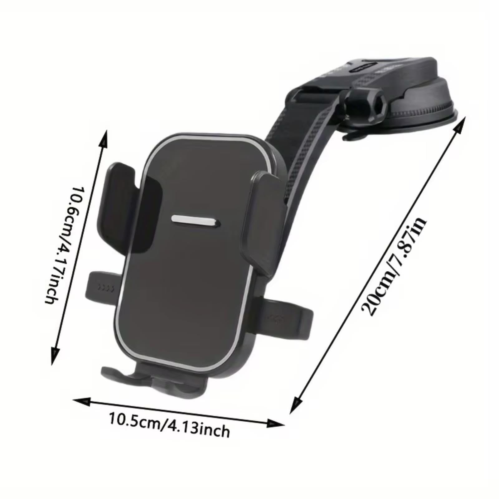 Supporto Telefono Auto Supporto Cruscotto Smartphone Con Estensione