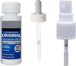 Tônico Monoxi 5% Extra Forte para Homens, Tratamento para Crescimento Capilar, 60 ml, Sem Perfume